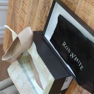 Ron White Jojo nude flat EU 37.5/US 7